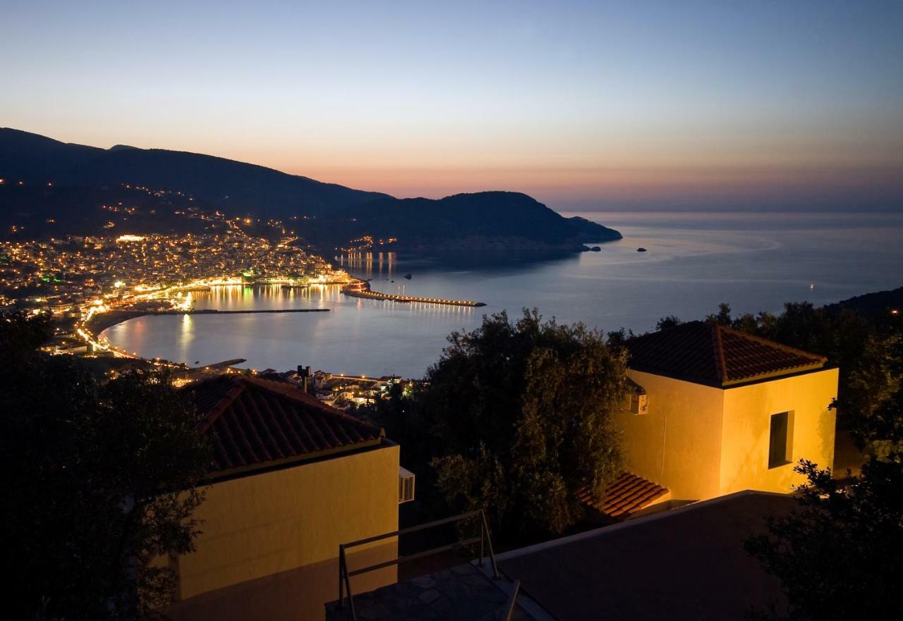 Villa Kalypso And Villa Kirki สโกเปลอสทาวน์ ภายนอก รูปภาพ